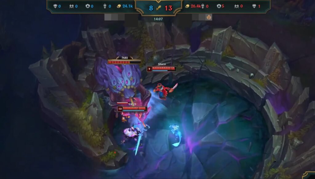 Shaco jungle mid to late game strategy