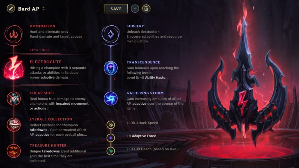 Bard AP Runes