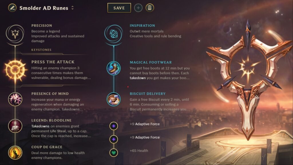 Smolder AD Runes