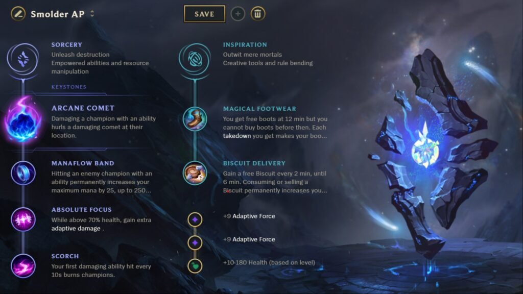 AP Smolder Runes