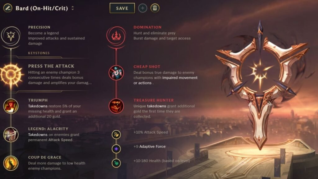 Bard On-Hit Runes