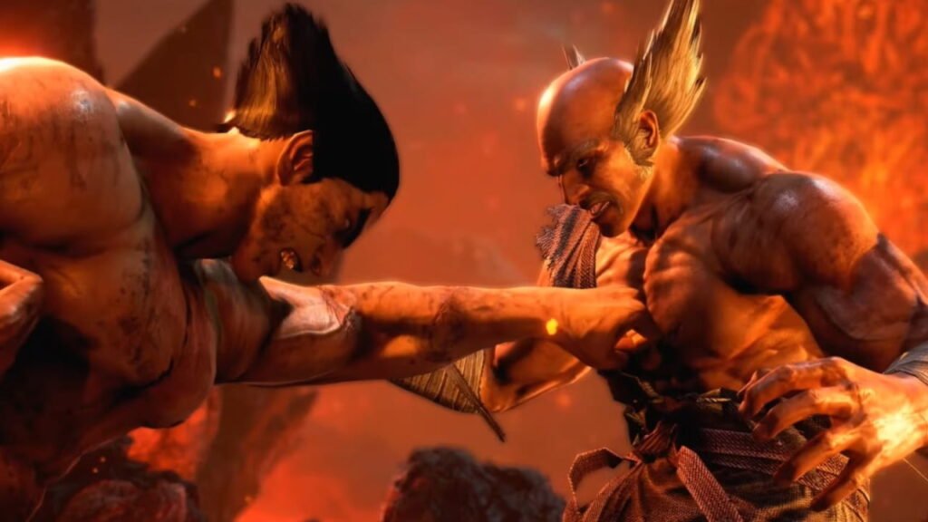 Heihachi and Kazuya Tekken