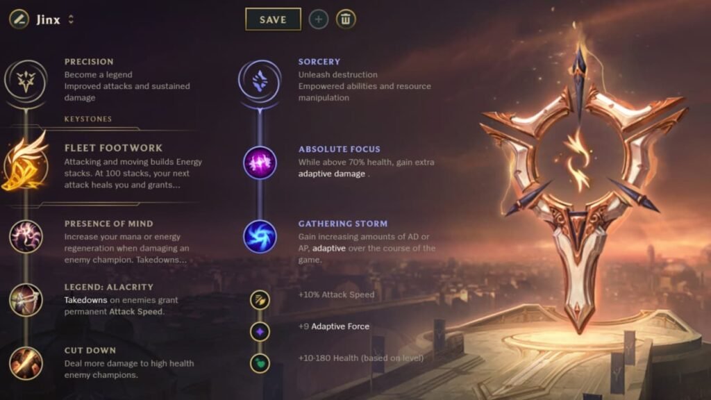 Jinx Runes