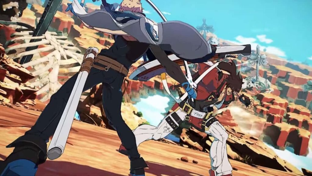Ky Kiske and Sol Badguy Guilty Gear