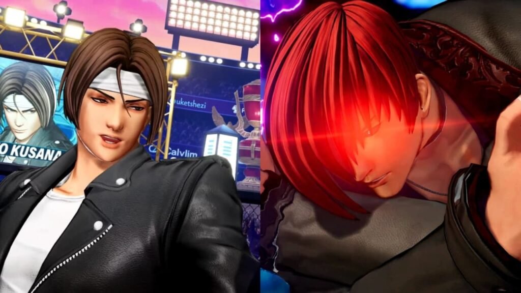 Kyo vs Iori King of Fighters