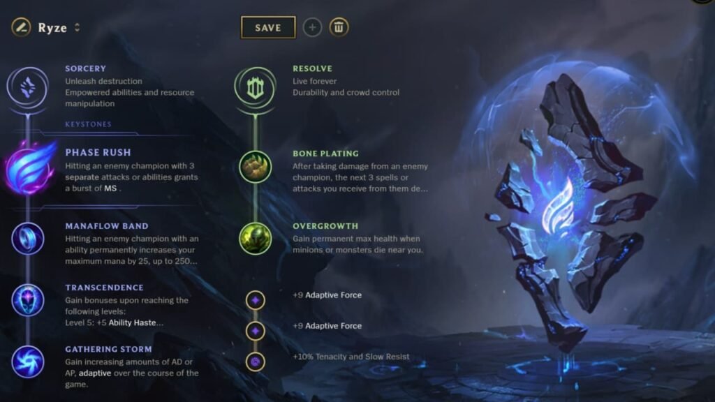 Ryze Runes