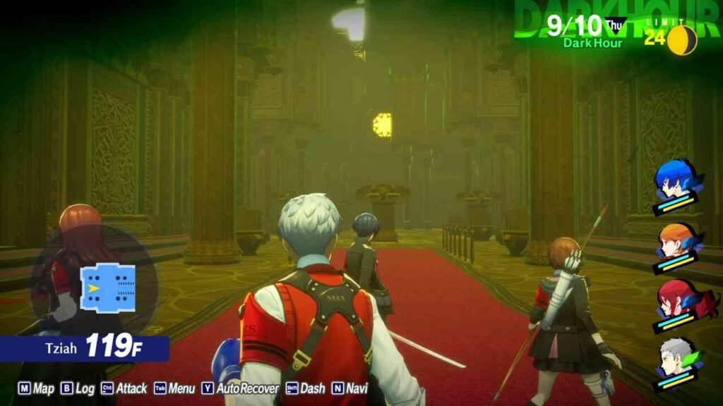 Tartarus Exploration in Persona 3 Reload