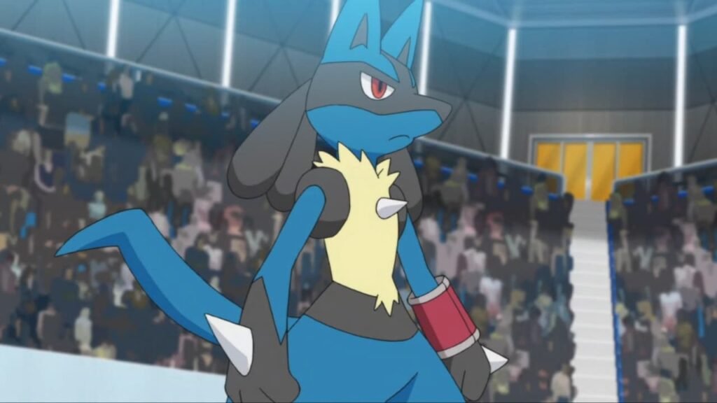 Lucario in Pokemon Anime