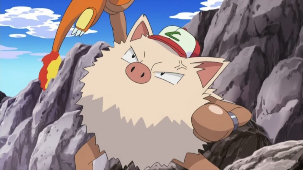 Primeape in Pokemon Anime