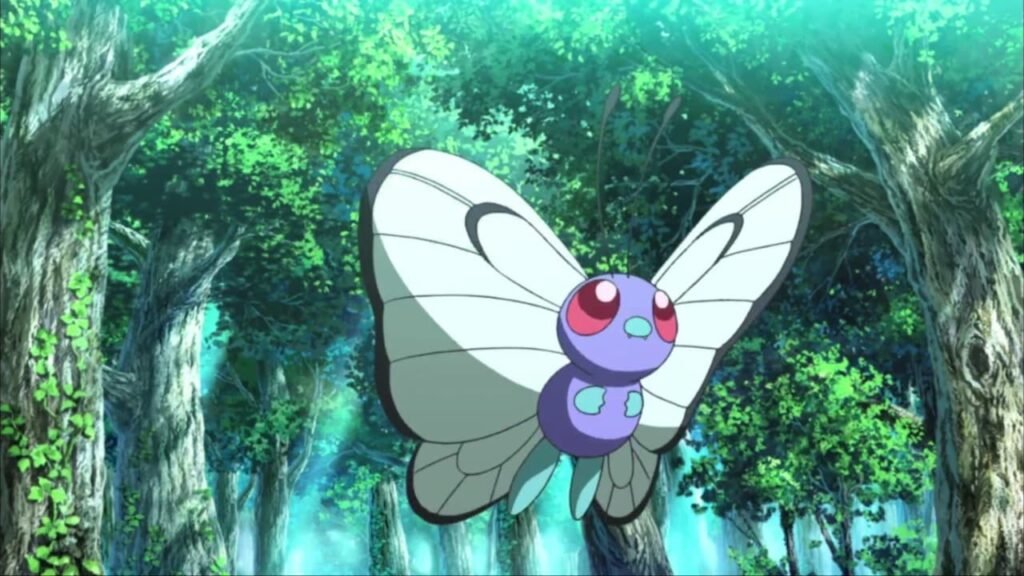 Butterfree in Pokemon Anime