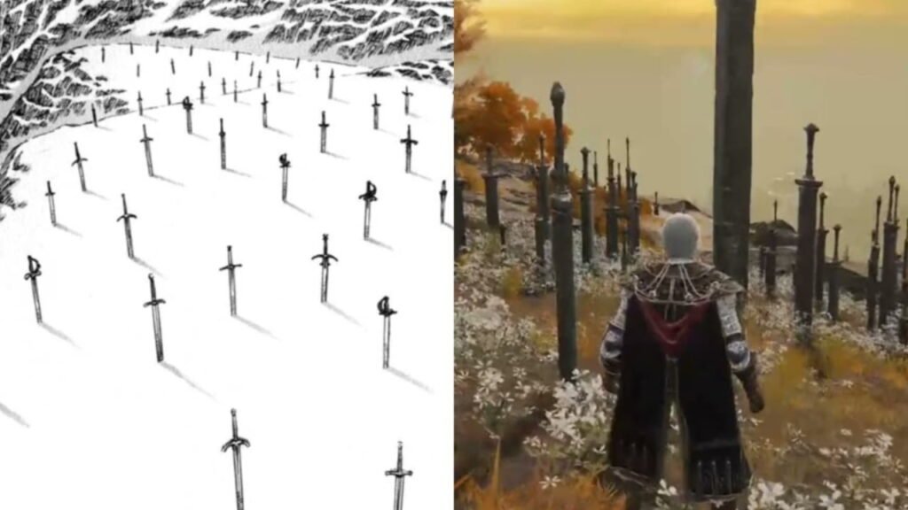 The hill of swords and the graveyard of swords