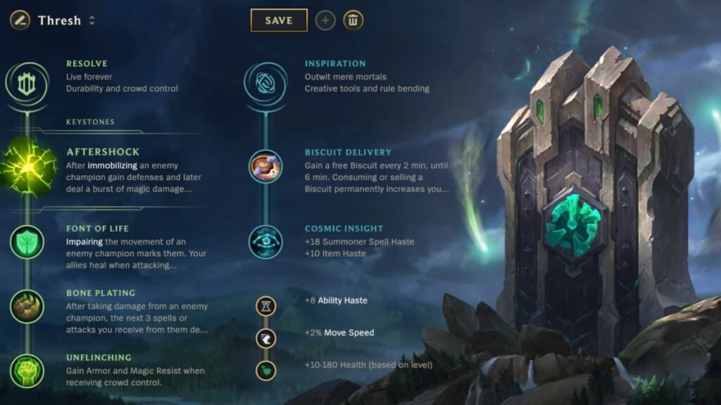 Thresh Runes