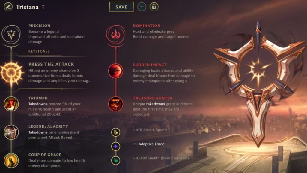 Tristana Runes
