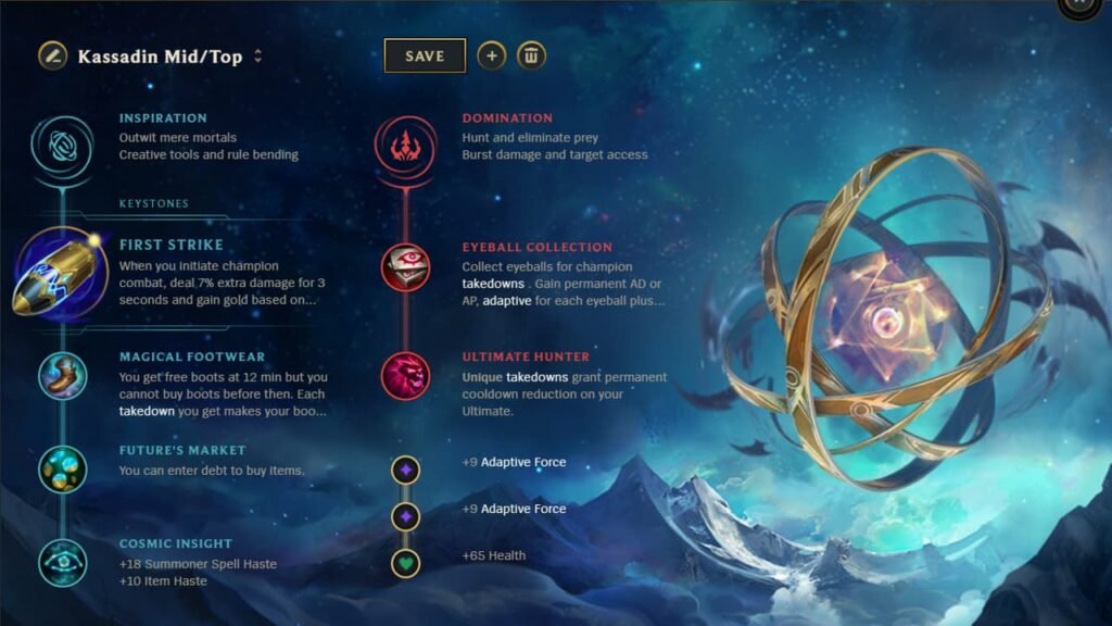 Kassadin AP build