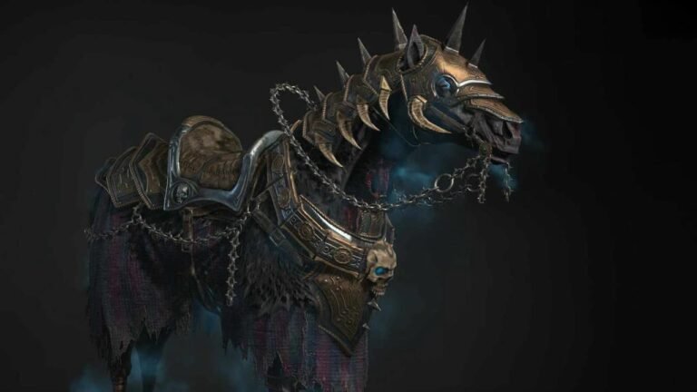 Horse mount in Diablo 4