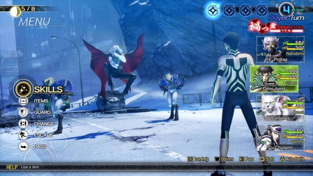 Add Demi Fiend to party in SMT5 Vengeance