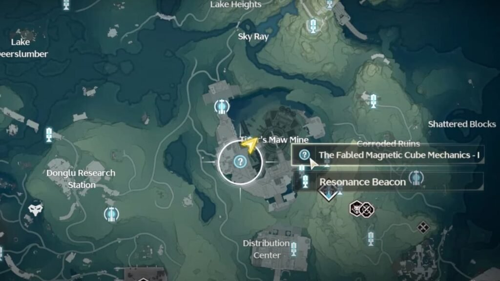 Fabled Magnetic Cube Mechanics quest location