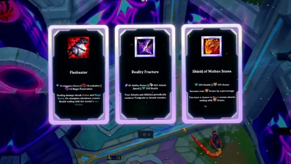 League of Legends Arena Season 14 Prismatics and Augments