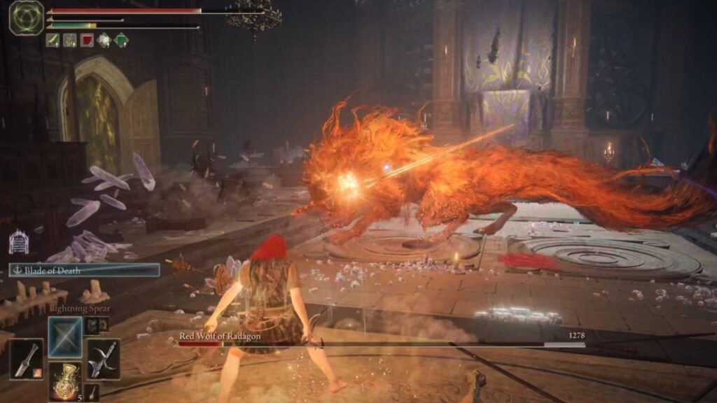 Red Wolf of Radagon movesets