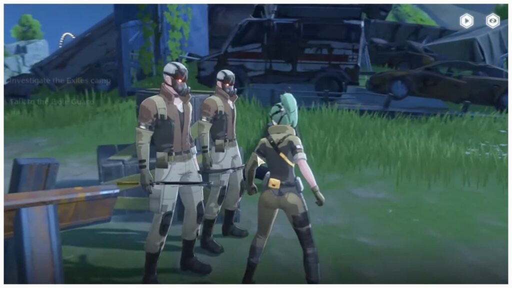 Secret Investigation Talk to guards
