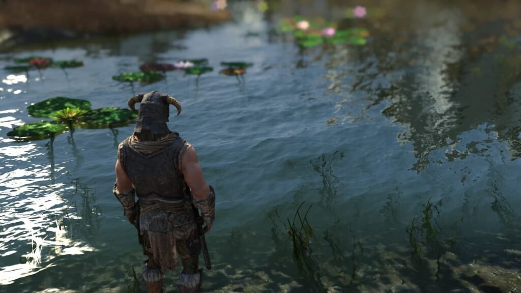 Water for ENB mod (Shades of Skyrim) gets close to Ghost of Tsushima