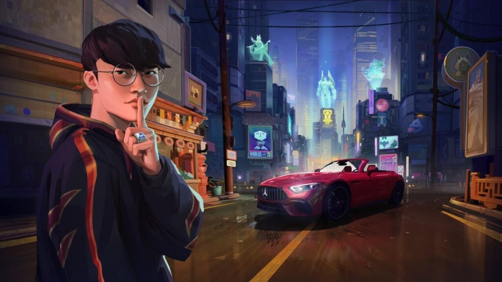 Faker's artwork.