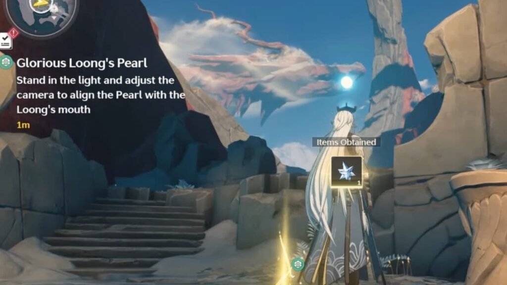 Adjust Pearl with Loong's mouth