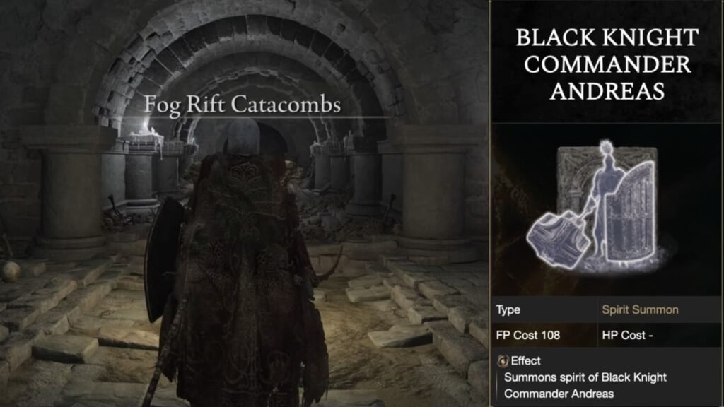 Black Knight Commander Andreas Summon