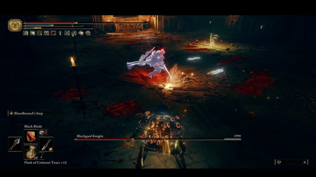 Blackgaol Knight movesets