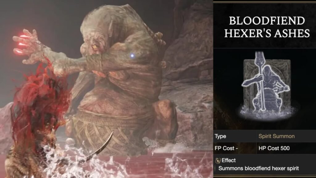 Bloodfiend Hexer's Ashes