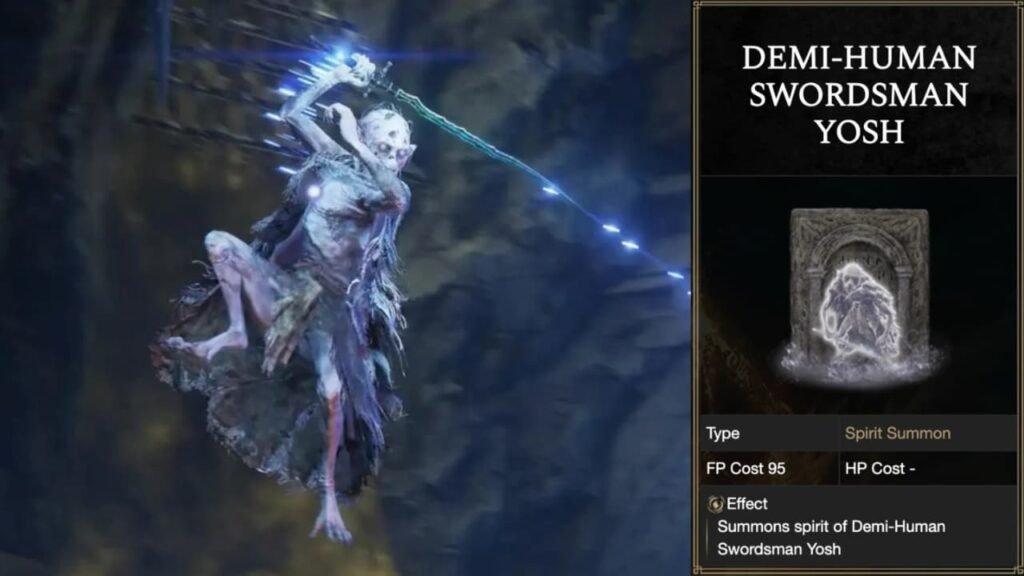 Demi-human swordsman Yosh Shadow of the Erdtree