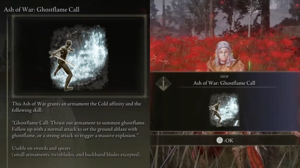 Ghostflame Call Ash of War