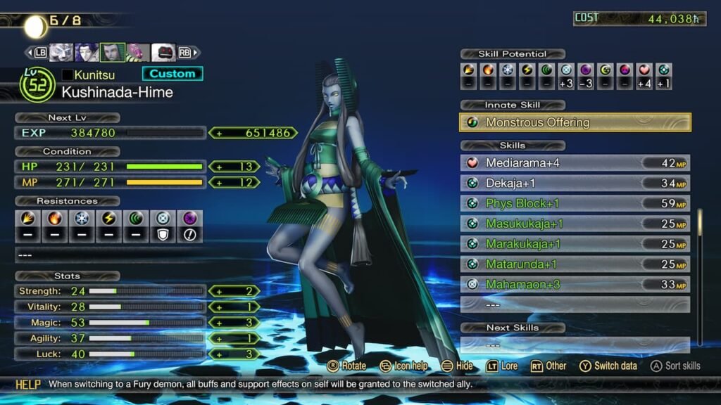 Kushinada-Hime SMT 5 Vengeance
