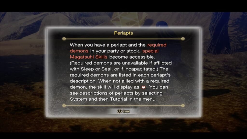 Periapt in SMT 5 Vengeance