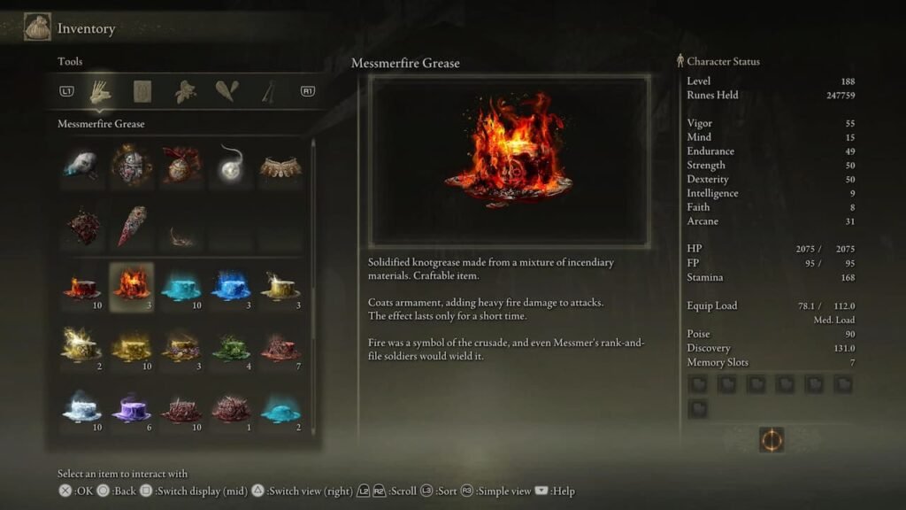 Messmerfire Grease