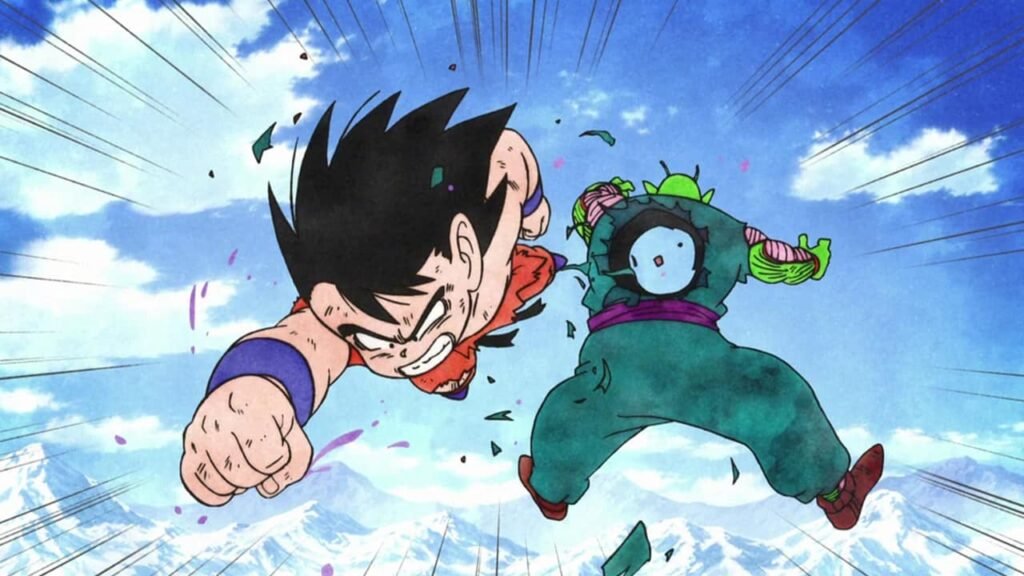 Goku defeats the Great Demon King Piccolo