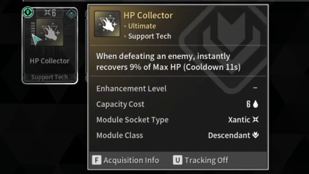 HP Collector Module Effects