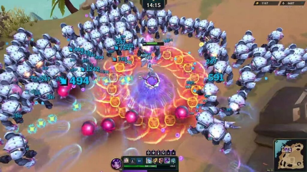 LoL Swarm best Seraphine build