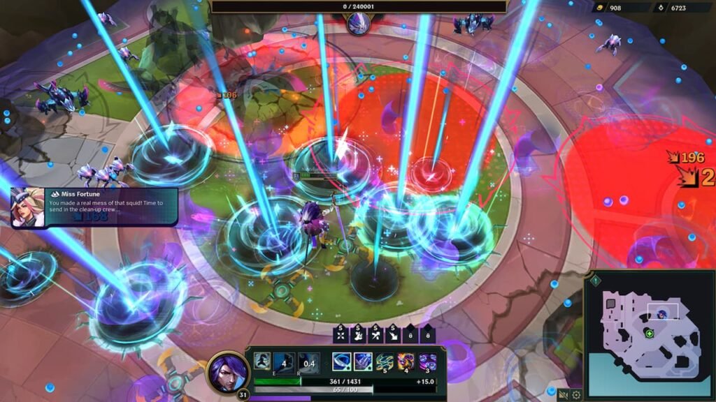 LoL Swarm best Yasuo build