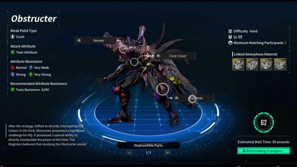 Obstructor First Descendant