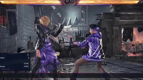 Nina counter-hit combo 1