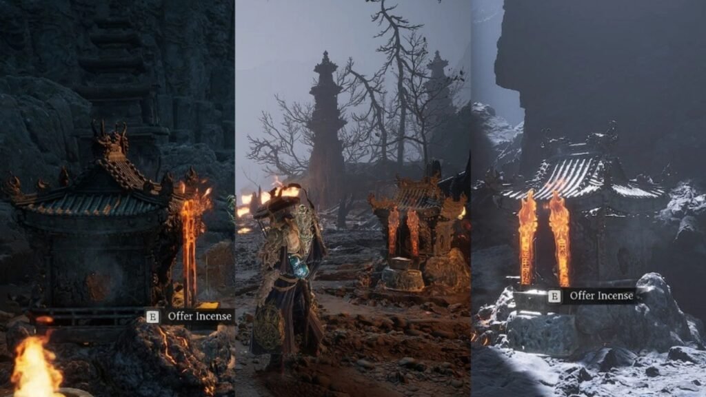 All Chapter 5 Keeper's Shrine locations in Black Myth Wukong