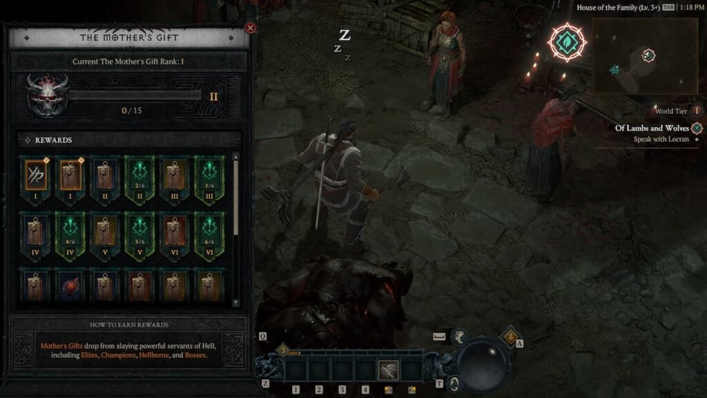 All Mother's Gift Reputation rewards in Diablo 4 Season 5
