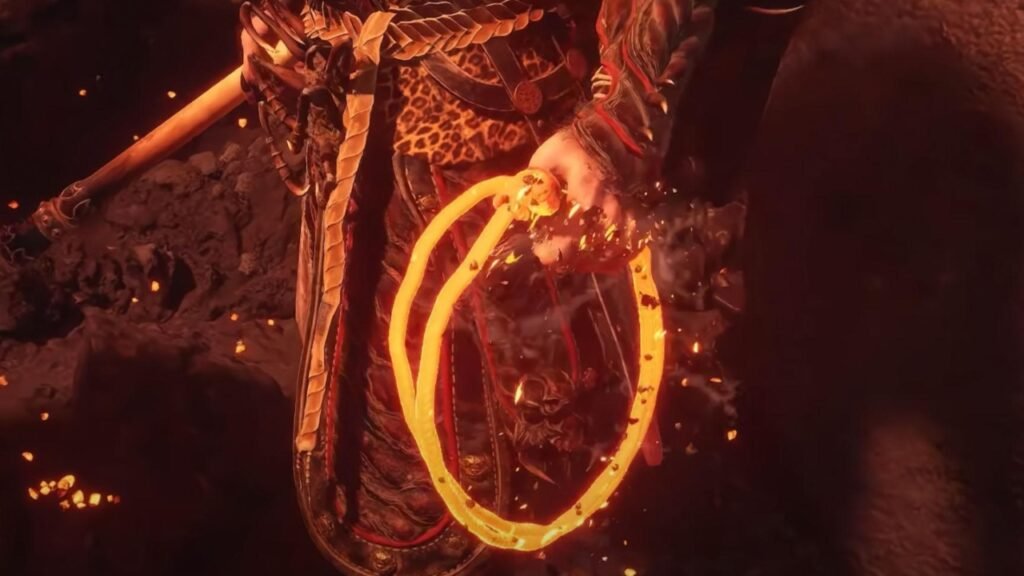 Pull Whip to get Dark Thunder transformation