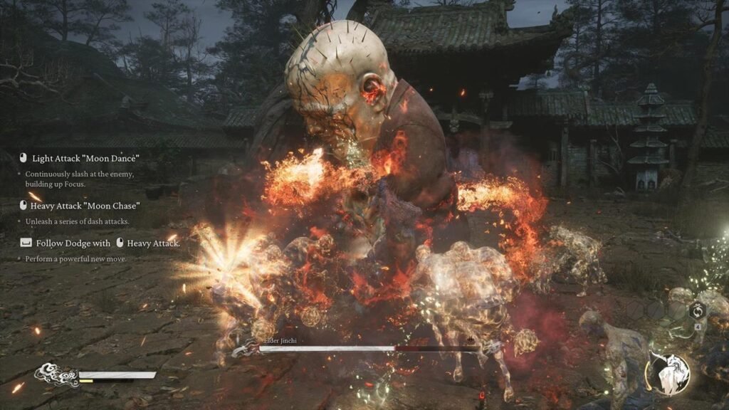 Elder Jinchi boss fight