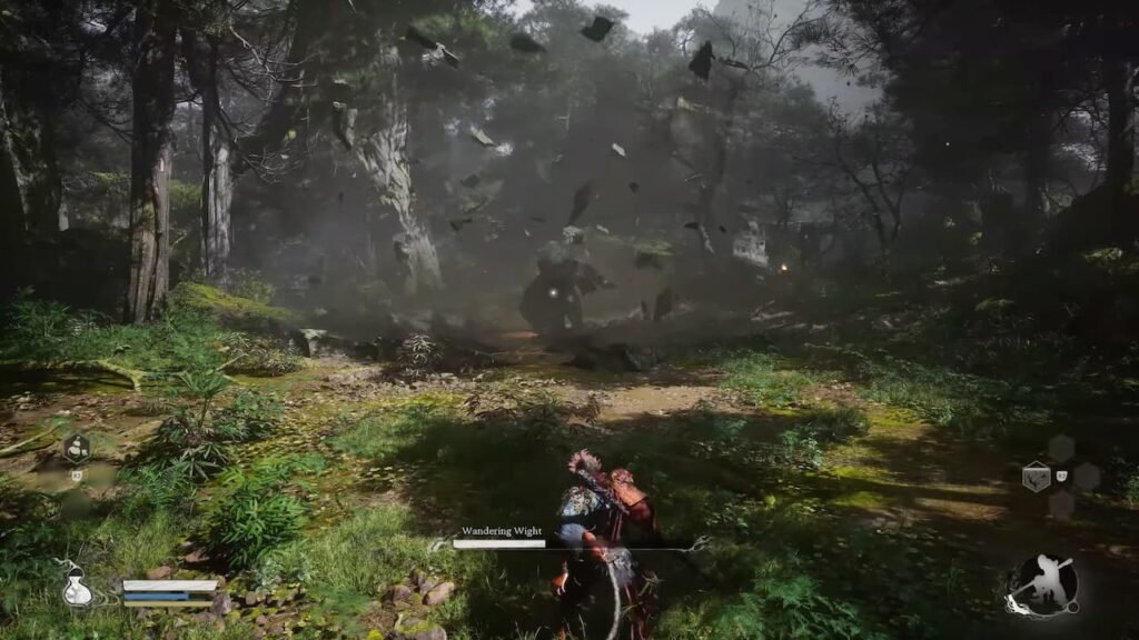 Beware the Wandering Wight's AoE attacks in Black Myth Wukong