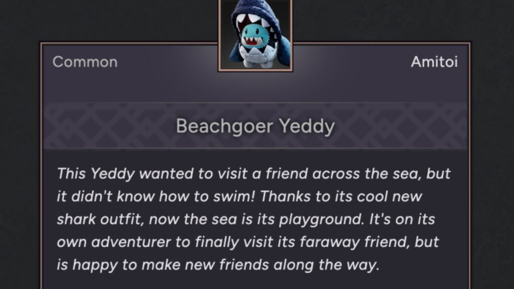 Beachgoer Yeddy Amitoi