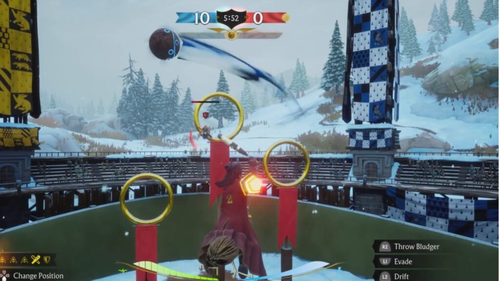 Beater's Bludger throw