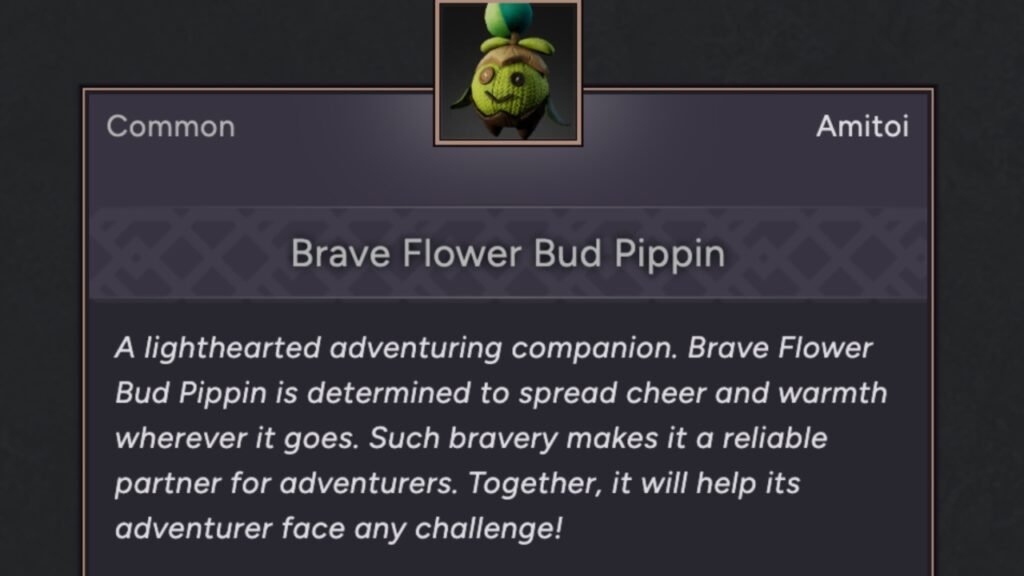 Brave Flower Bud Pippin Amitoi
