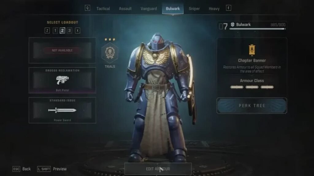 Bulwark Class Space Marine 2